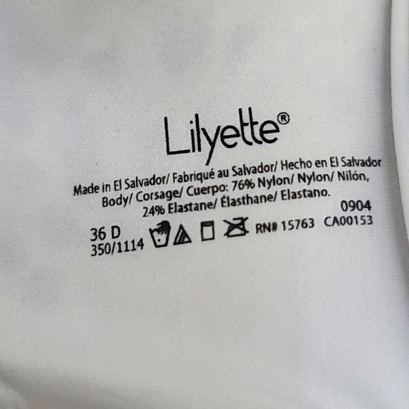 LILYETTE WOMEN'S ANIMAL  PRINT  BRA SIZE 36 D - Picture 6 of 6